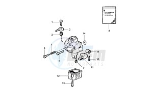 CIAO EURO2 50 drawing Carburetor (Lower Parts)