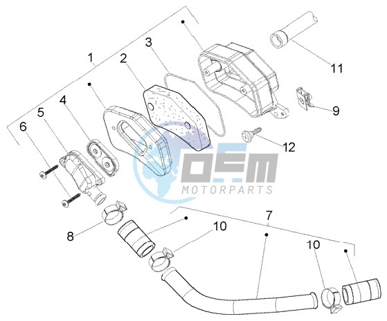 Secondary air box