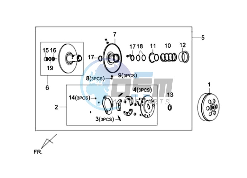 DRIVE PULLEY