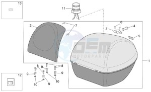 Scarabeo 100 4T e2 drawing Top box