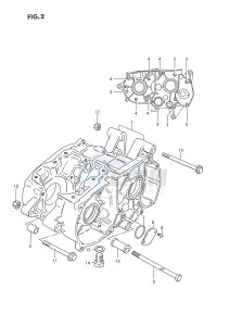 DS80 (E3) drawing CRANKCASE