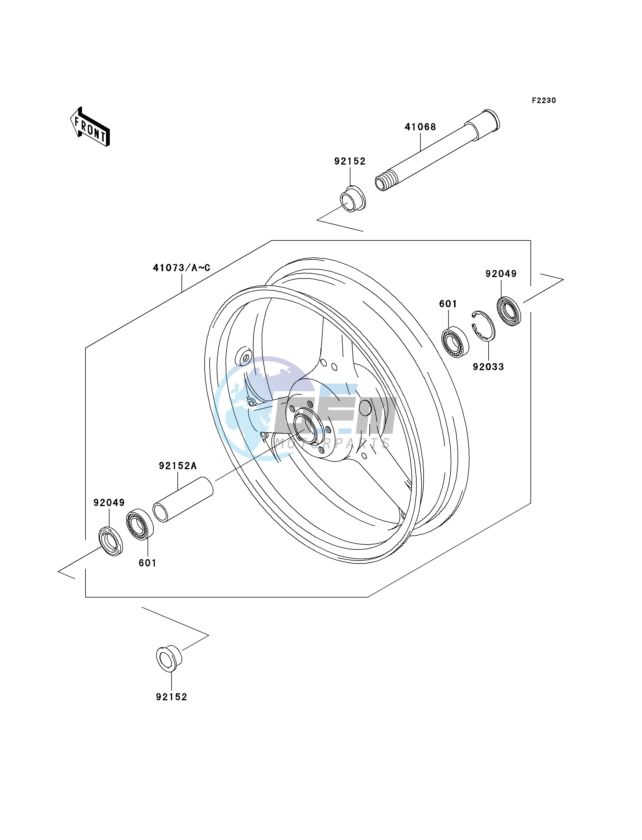 FRONT WHEEL