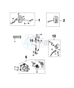 KISBEE 4T OY X drawing BRAKING SYSTEM