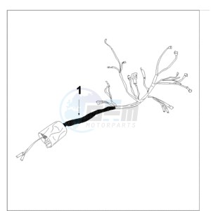 TWEET 50 drawing PLUG WIRING HARNESS