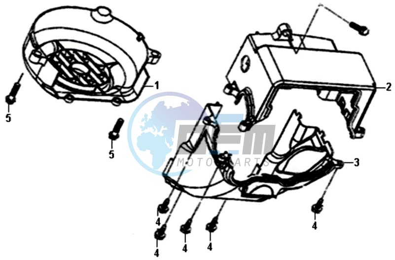 FLYWHEEL COVER