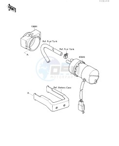 VN 1500 A [VULCAN 88] (A1-A5) [VULCAN 88] drawing FUEL PUMP