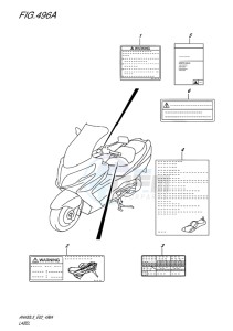 AN400 BURGMAN EU drawing LABEL