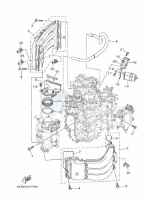 LF250XCA drawing INTAKE-1