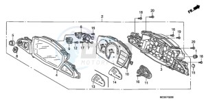 ST13009 UK - (E / MKH MME) drawing METER