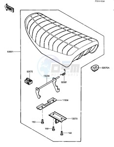 KLT 200 C [KLT200] (C2) | DIFFIRENTIAL AXLE [KLT200] drawing SEAT -- 84 KLT200-C2- -