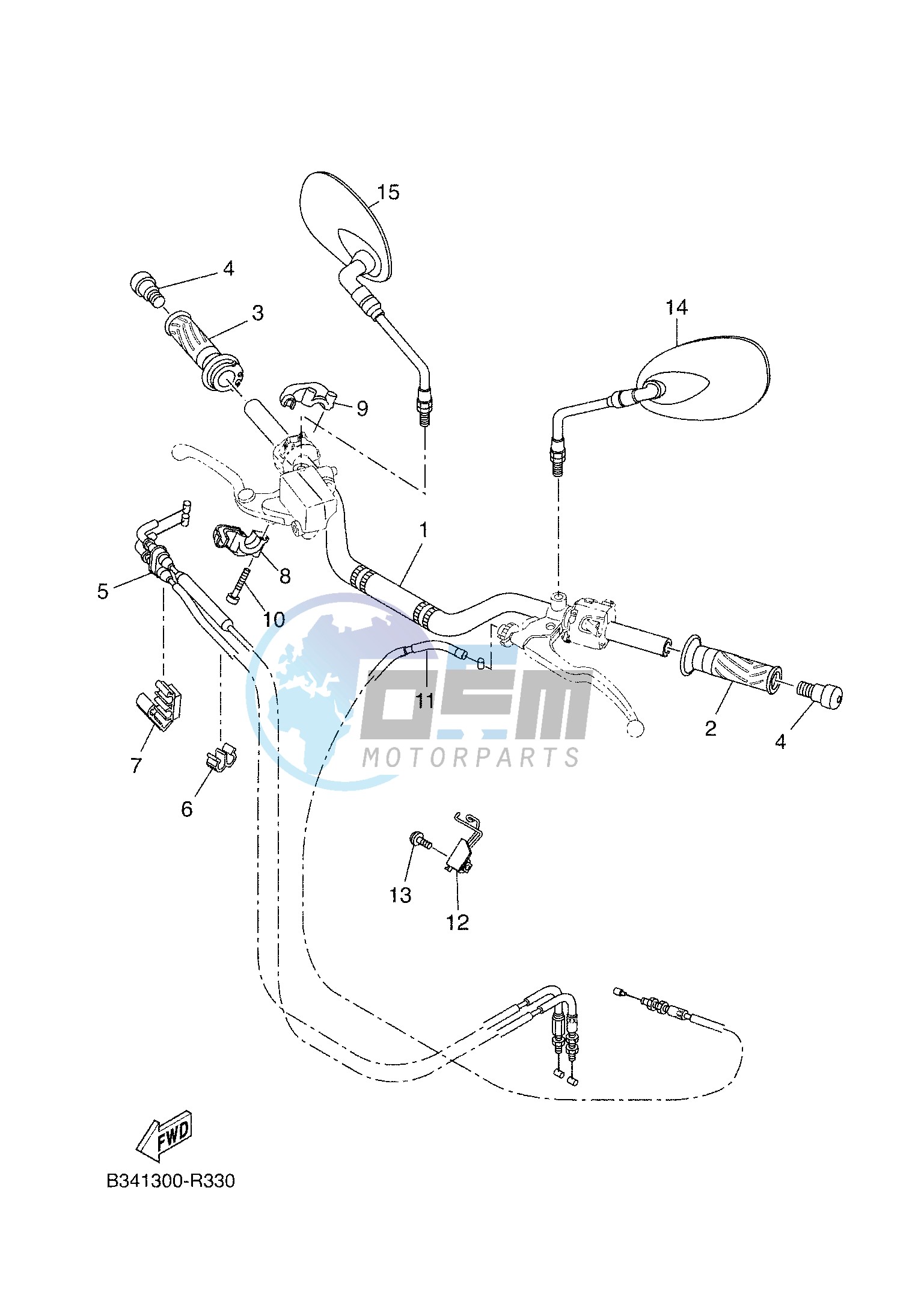 STEERING HANDLE & CABLE