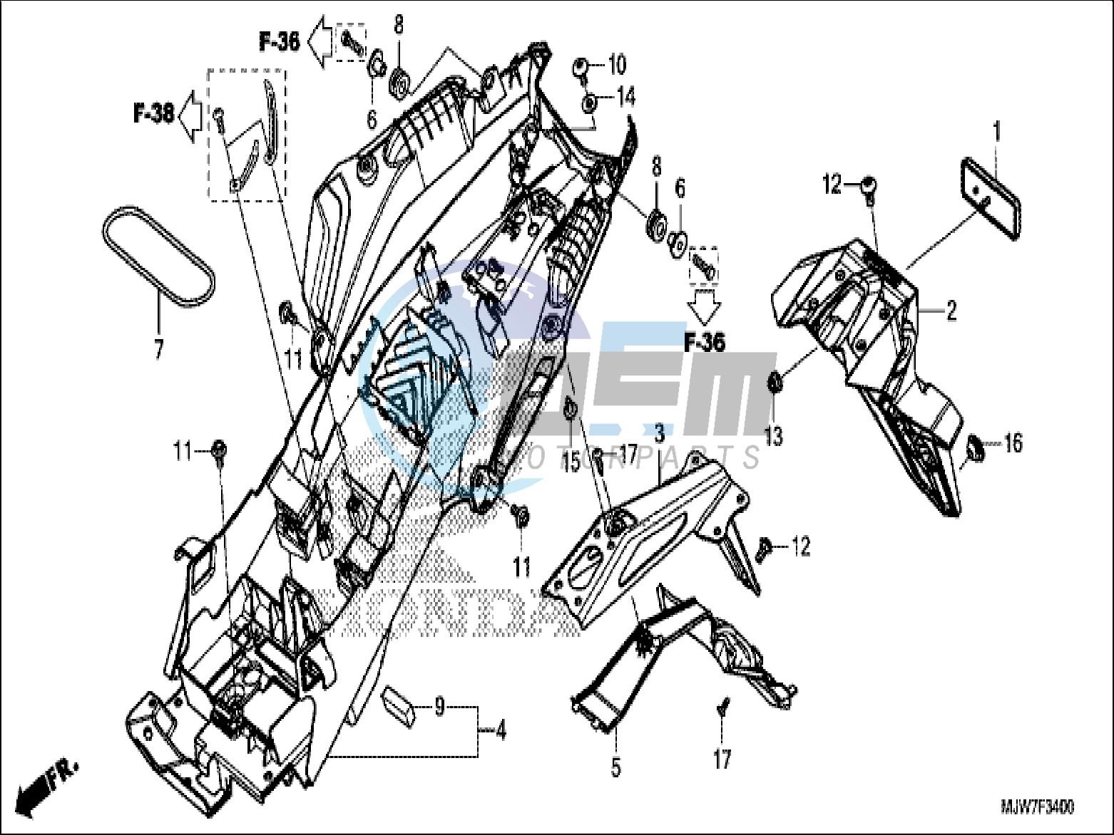 REAR FENDER