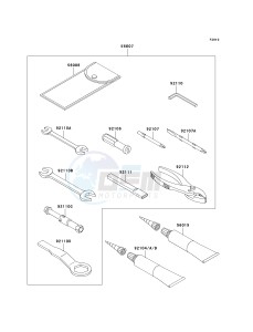 ZR 1000 B [Z1000 EUROPEAN] (B7F-B9F) 0B9F drawing OWNERS TOOLS