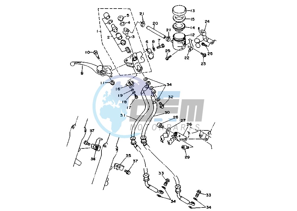 FRONT MASTER CYLINDER