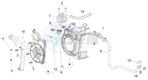 Fly 125 4t drawing Secondairy air box