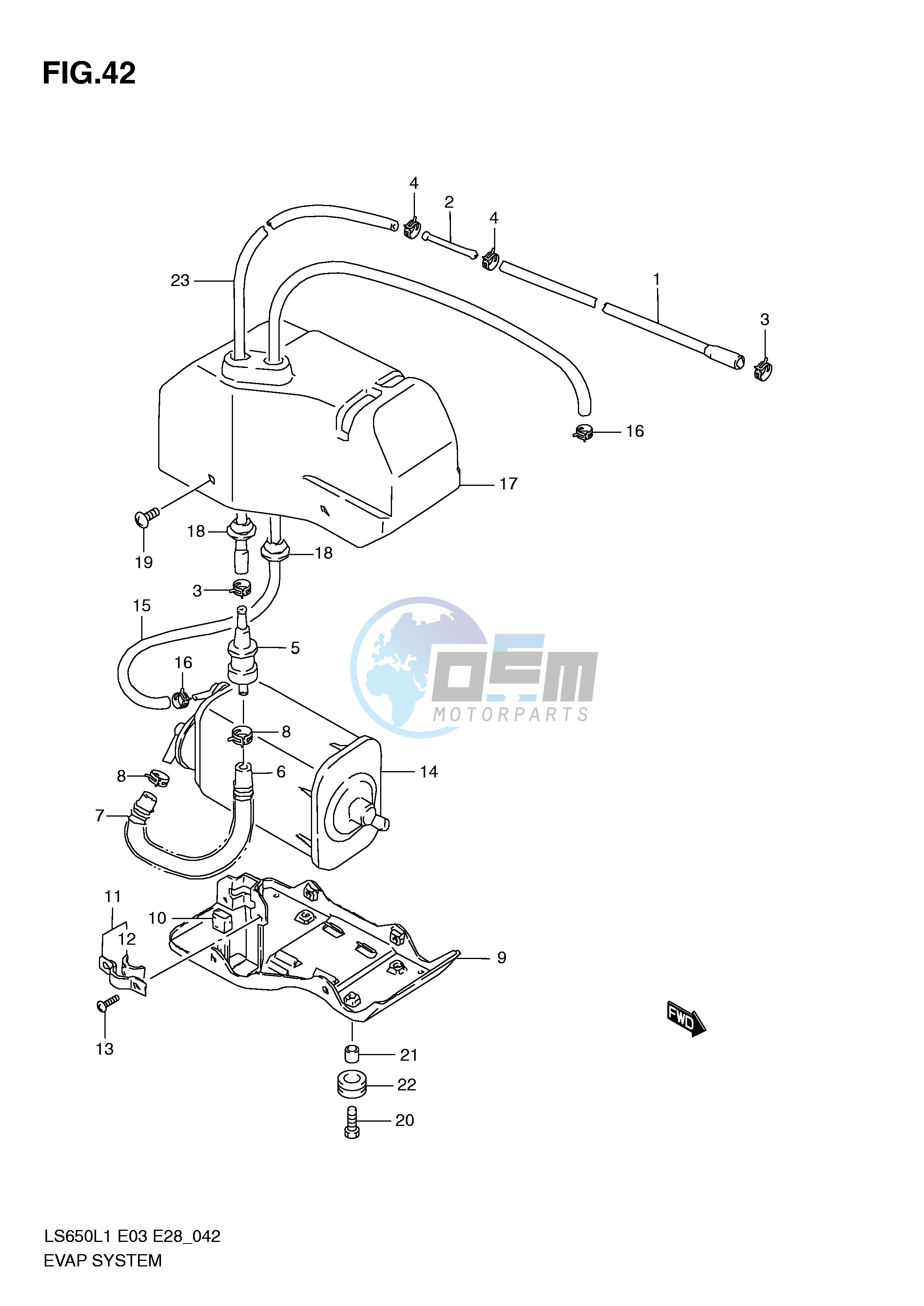 EVAP SYSTEM (LS650L1 E33)