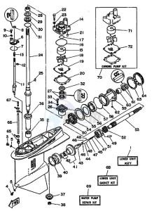 200ETN drawing LOWER-CASING-x-DRIVE-1