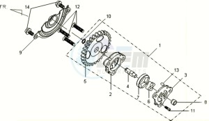 VS 125 drawing OILPUMP