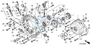 NSA700A9 Australia - (U / MME REF) drawing RIGHT CRANKCASE COVER