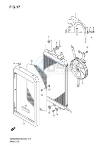 VZ1500 (E3-E28) drawing RADIATOR