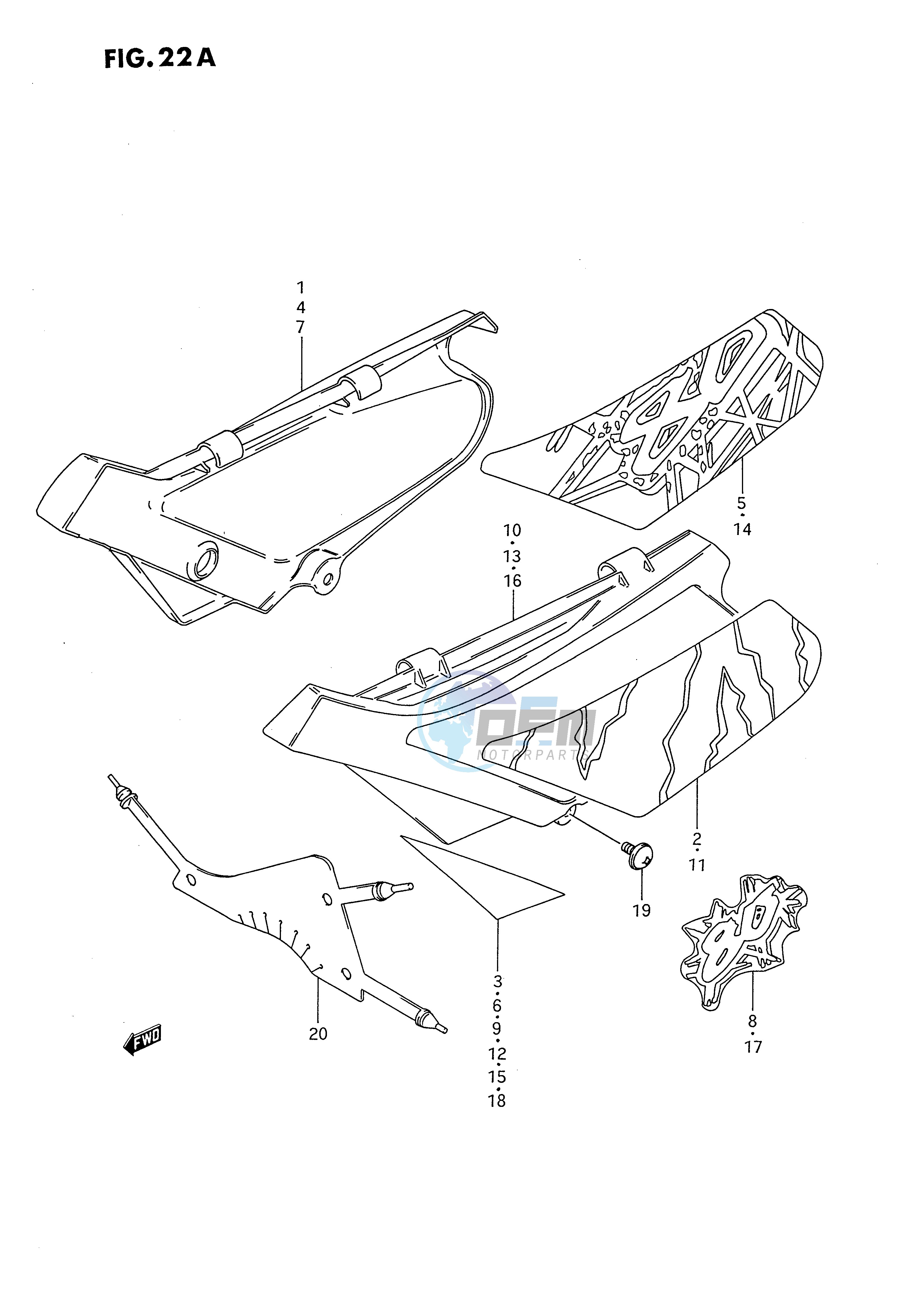 FRAME COVER (MODEL N P R S)