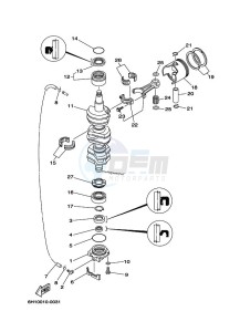 90AETOL drawing CRANKSHAFT--PISTON