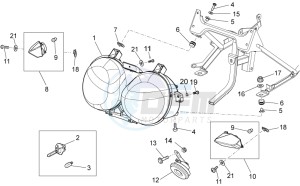 Stelvio 1200 - NTX - ABS 1200 drawing Headlight/Horn