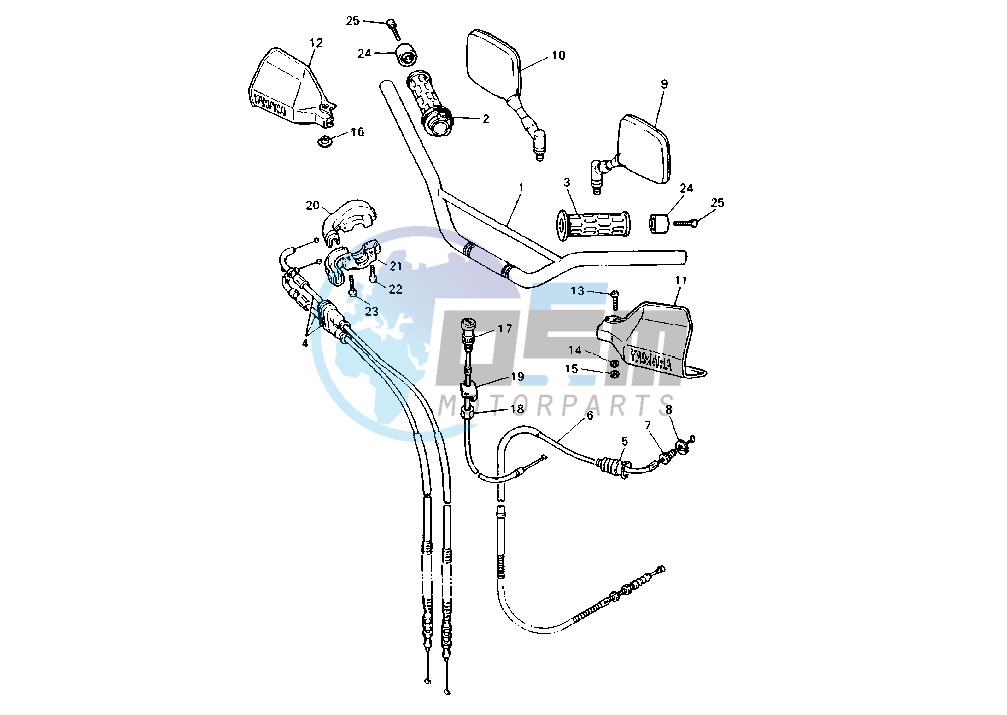 STEERING HANDLE -CABLE