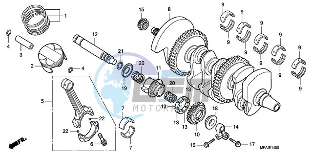 CRANKSHAFT/PISTON