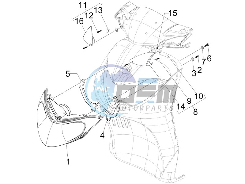 Head lamp - Turn signal lamps