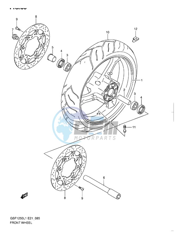 FRONT WHEEL