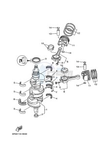 F225BETU drawing CRANKSHAFT--PISTON