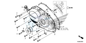 VFR800XF CrossRunner 2ED drawing RIGHT CRANKCASE COVER