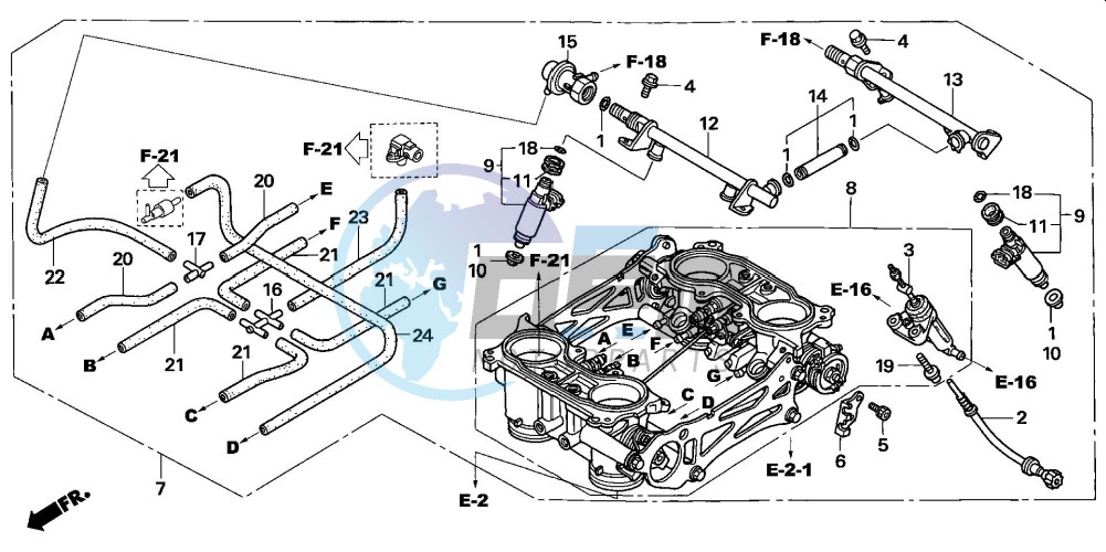 THROTTLE BODY (ASSY.)