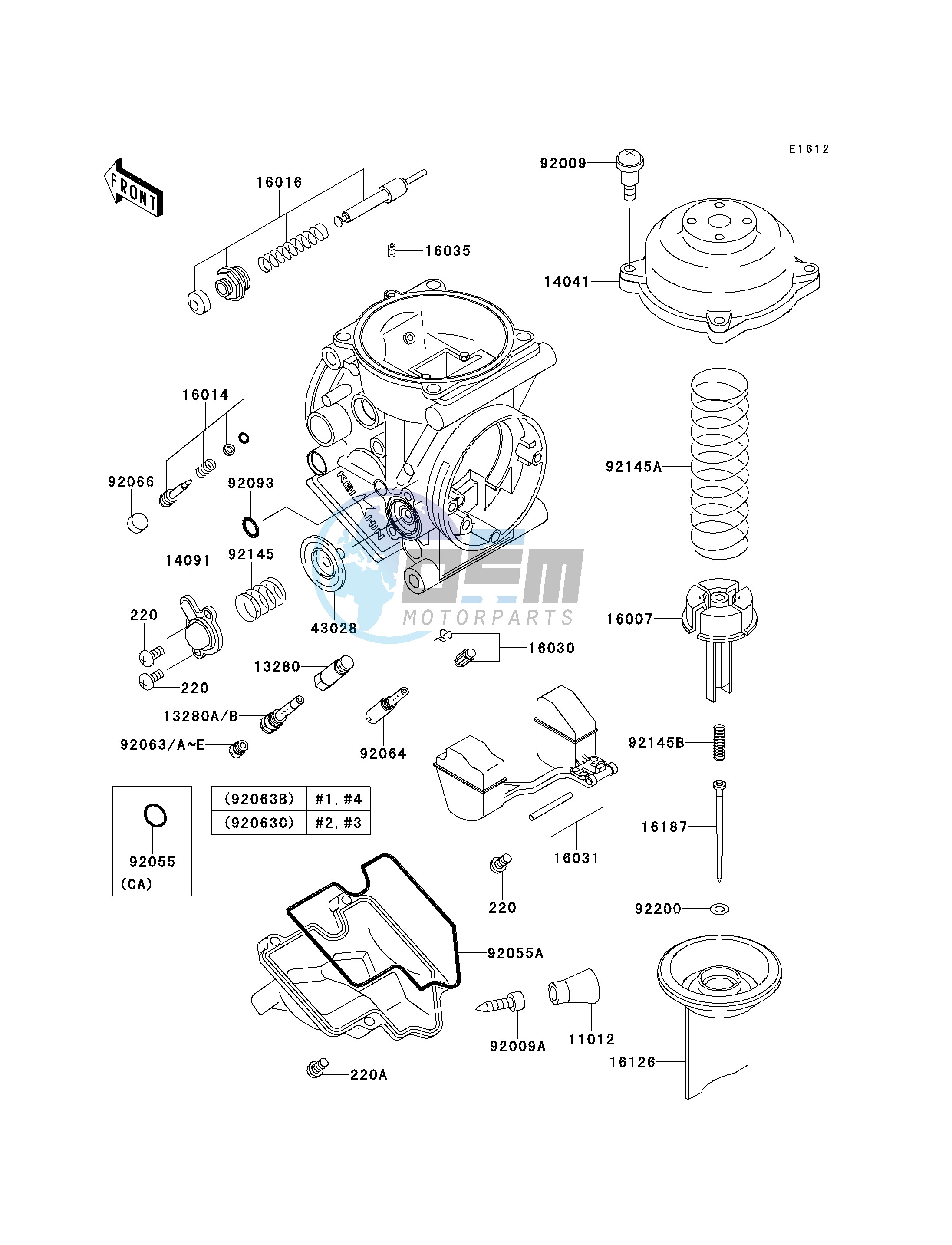 CARBURETOR PARTS