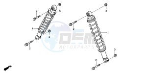 TRX680FA drawing FRONT CUSHION