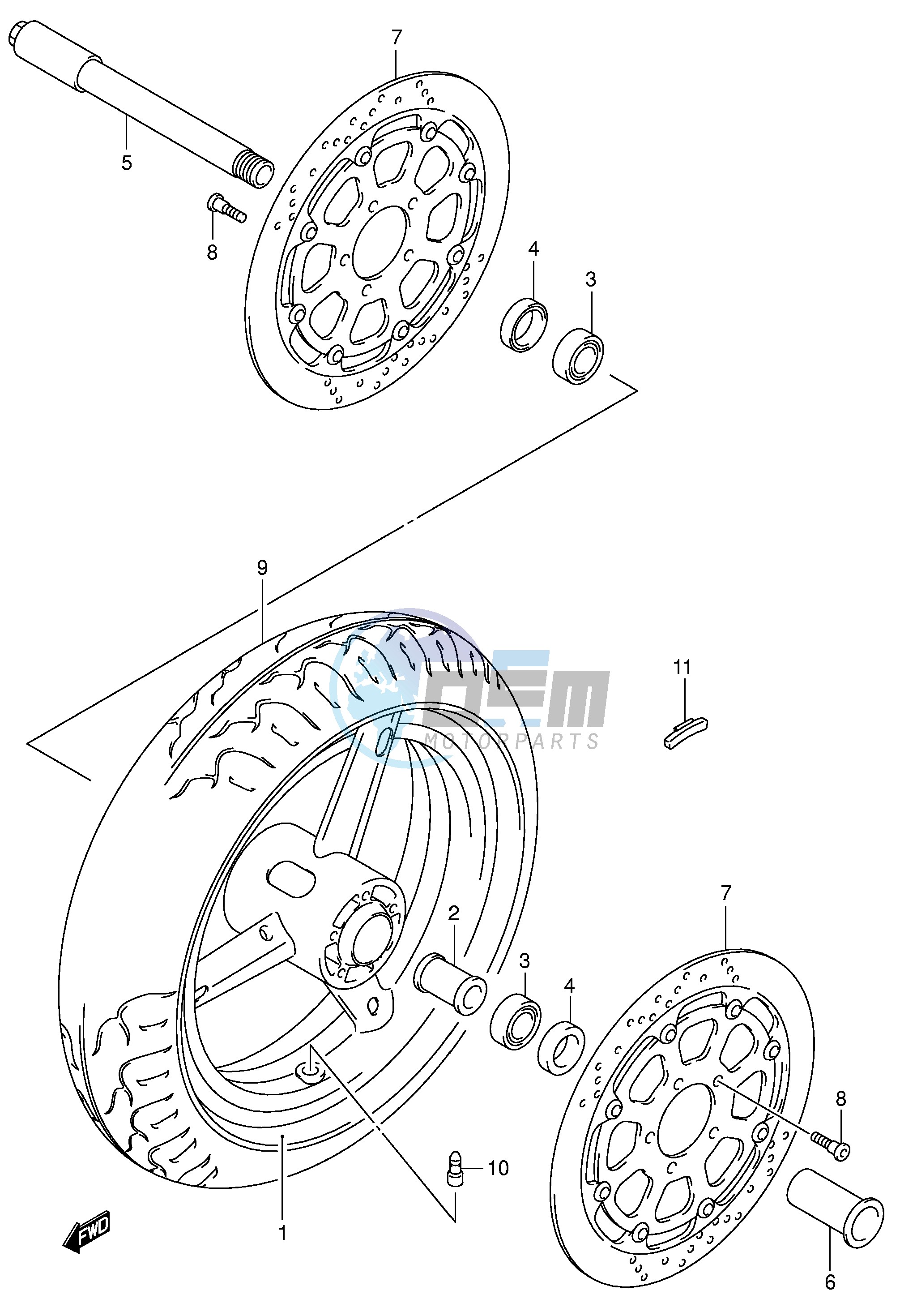 FRONT WHEEL