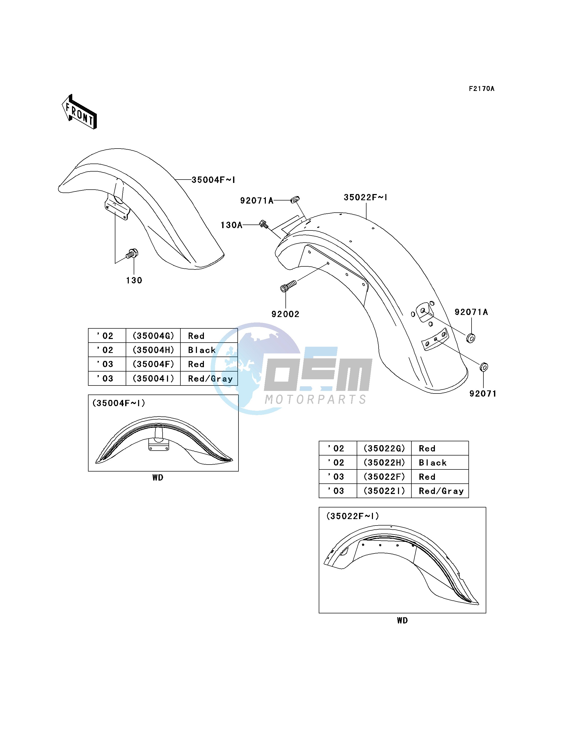 FENDERS -- VN1500-E5_E6- -