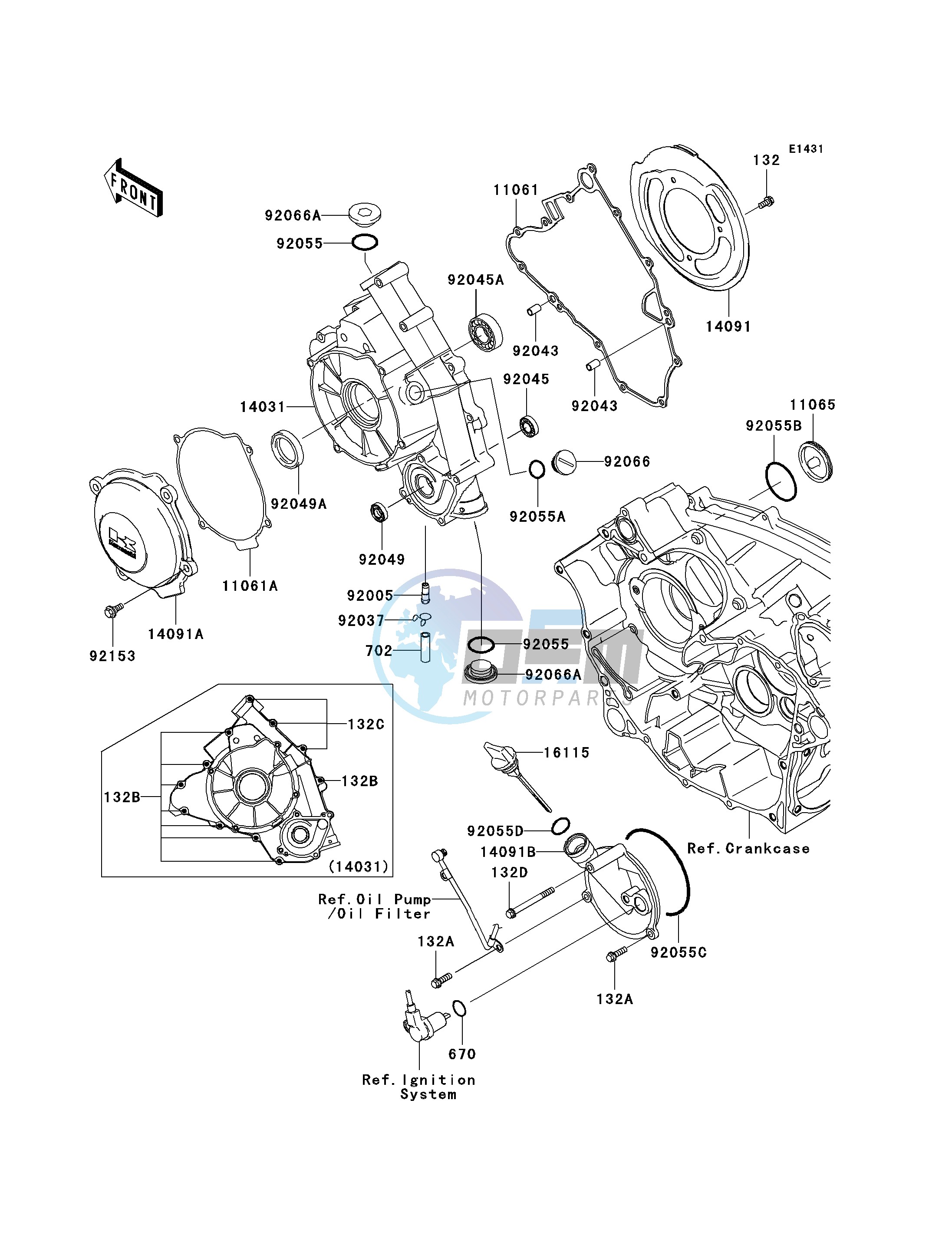 ENGINE COVER-- S- -