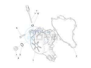 RS 125 4T E4 ABS EMEA EU drawing Flywheel cover