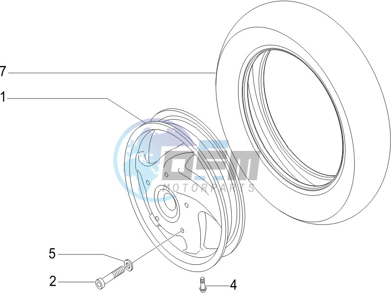 Front wheel