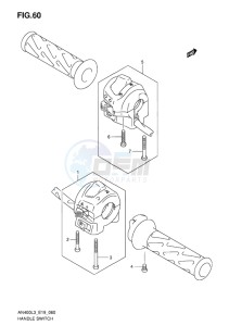 AN400 BURGMAN EU drawing HANDLE SWITCH