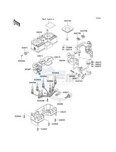 KL 125 D [KLR125] (D20-D22) [KLR125] drawing METER-- S- -