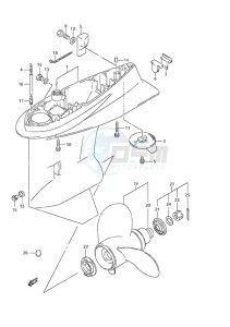 DF 140 drawing Gear Case (C/R)