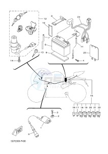 YZF-R125A YZF-R125 ABS R125 (5D7T 5D7T 5D7T 5D7T) drawing ELECTRICAL 1