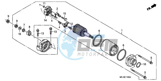 STARTING MOTOR