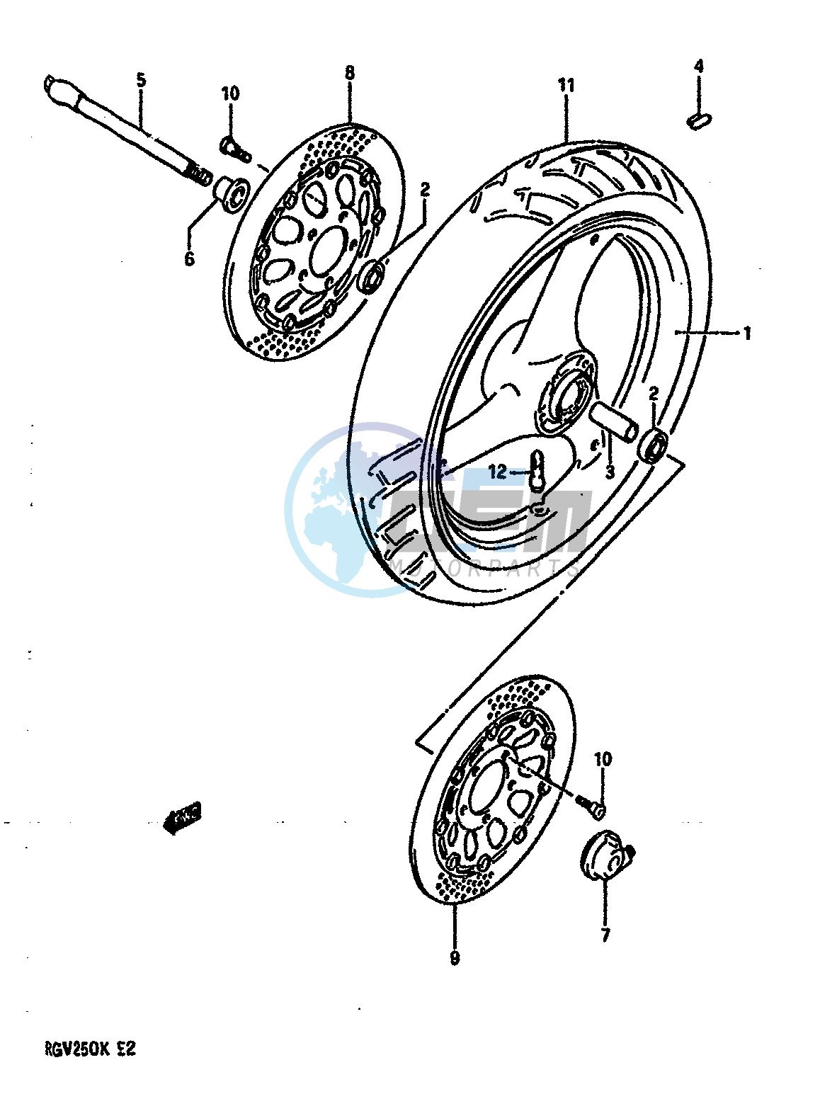 FRONT WHEEL