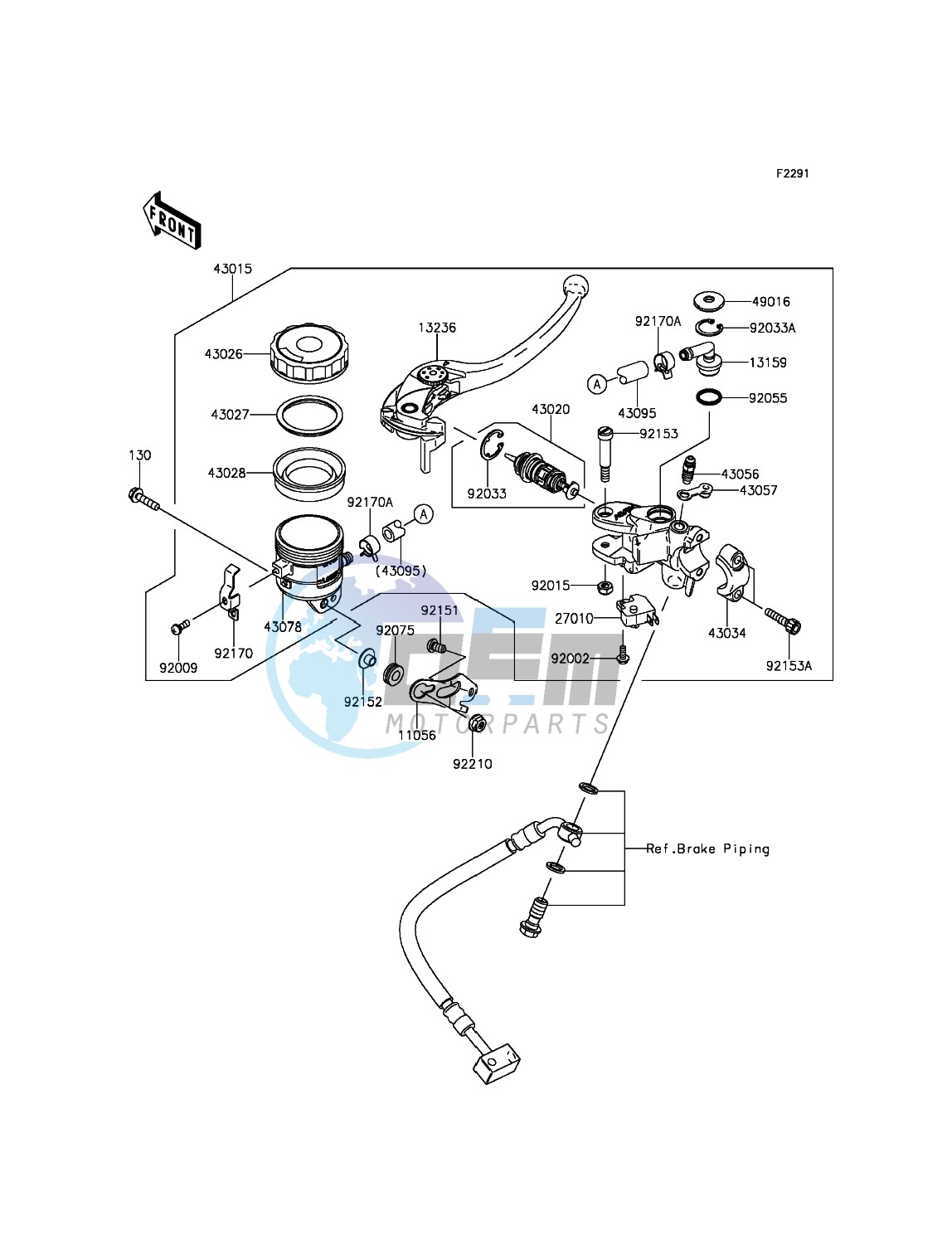 Front Master Cylinder