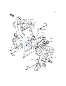 ER-6N_ABS ER650FEF XX (EU ME A(FRICA) drawing Engine Mount