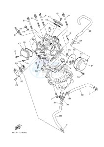 YXC700E YXC700PF VIKING VI (2US3) drawing CYLINDER HEAD